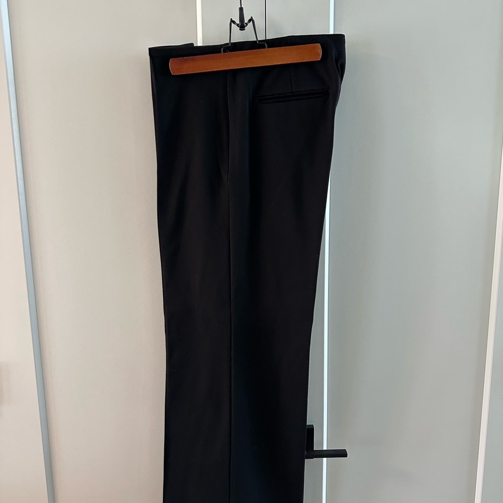 Ann Taylor Side-zip, Wide Leg Black Dress Pants, size 14. NWT